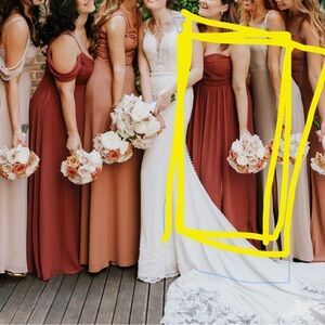 Birdy Grey Rosewood Chiffon Adjustable Bridesmaid Dress